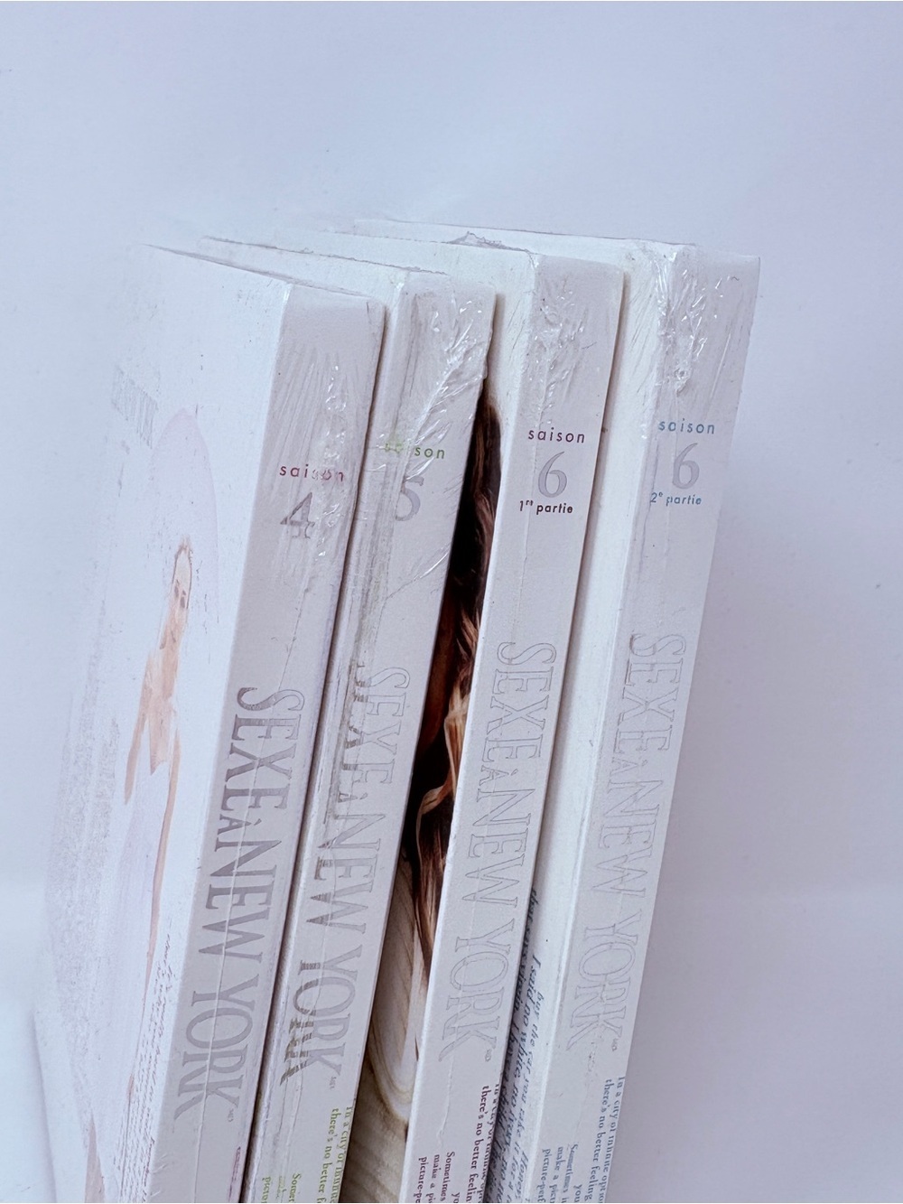 Sex and the City DVD Box Set Season 4-6 Covers - White, Pink, Brown - Picture 4 of 6